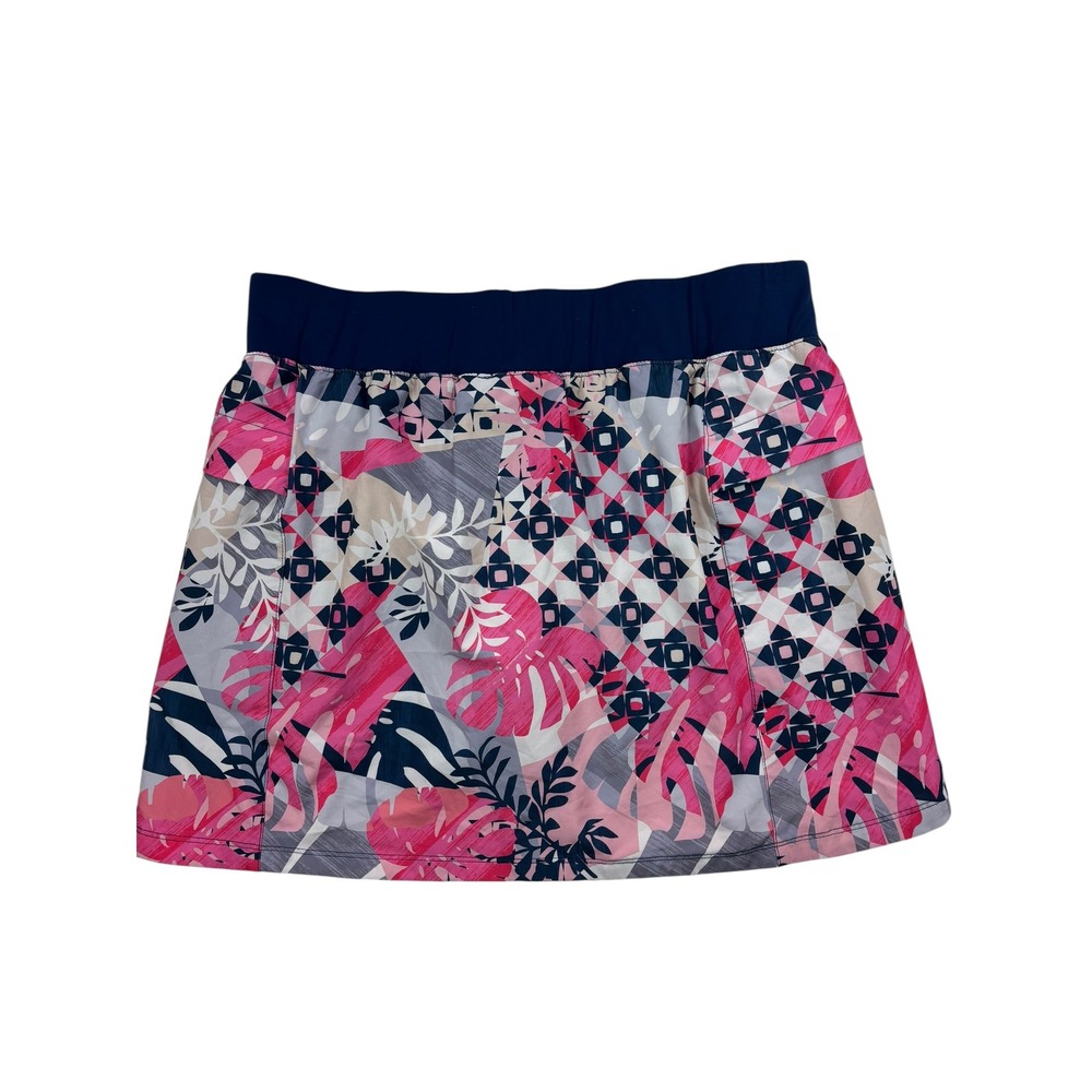 Reel Legends Women's PL Petite Large Athletic Skort Tropical‎ Golf Tennis Skirt - Picture 14 of 16